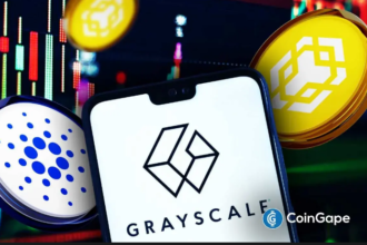 GDLC crypto ETF logo showing Bitcoin, Ethereum, and other digital assets held by Grayscale's multi-crypto exchange-traded fund
