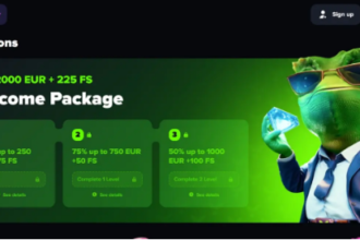 Yoju casino homepage showing unique planet-themed design with slots, live casino games and welcome bonus offer