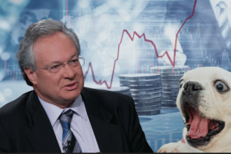 A stock market growth chart with the text "Louis Navellier Stock Picks 2025" overlaid — illustrating the investment picks and strategy of Navellier & Associates founder Louis Navellier.