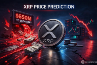 XRP saw over $650 million in exchange inflows - crypto market analysis chart