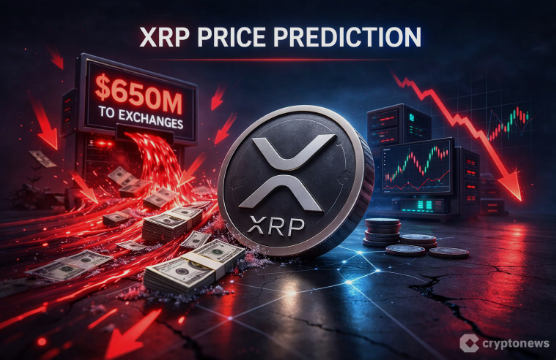 XRP saw over $650 million in exchange inflows - crypto market analysis chart