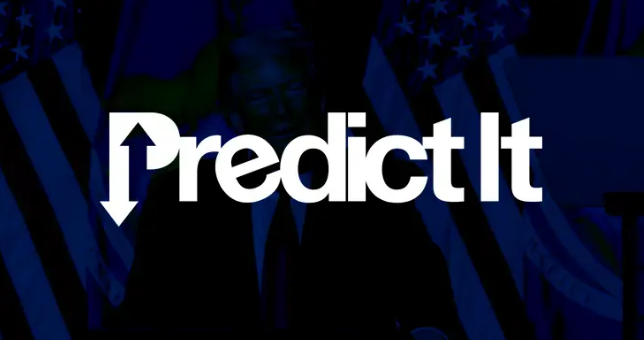 Illustration of a predictit calculator showing share price, fee deductions, and net profit for a political prediction market trade