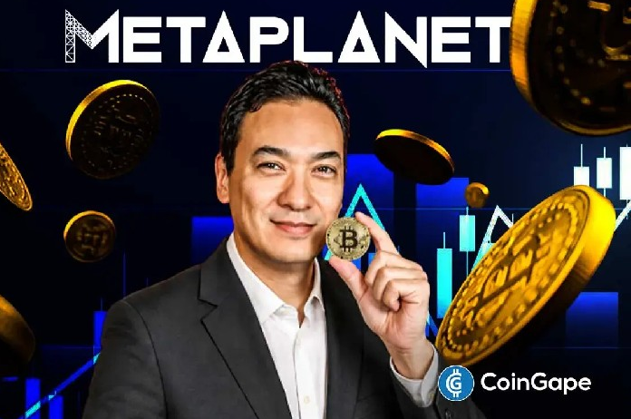 mNAV Metaplanet ratio chart showing Bitcoin treasury valuation